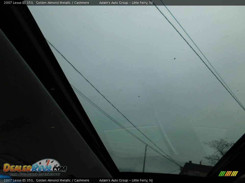 2007 Lexus ES 350 Golden Almond Metallic / Cashmere Photo #36