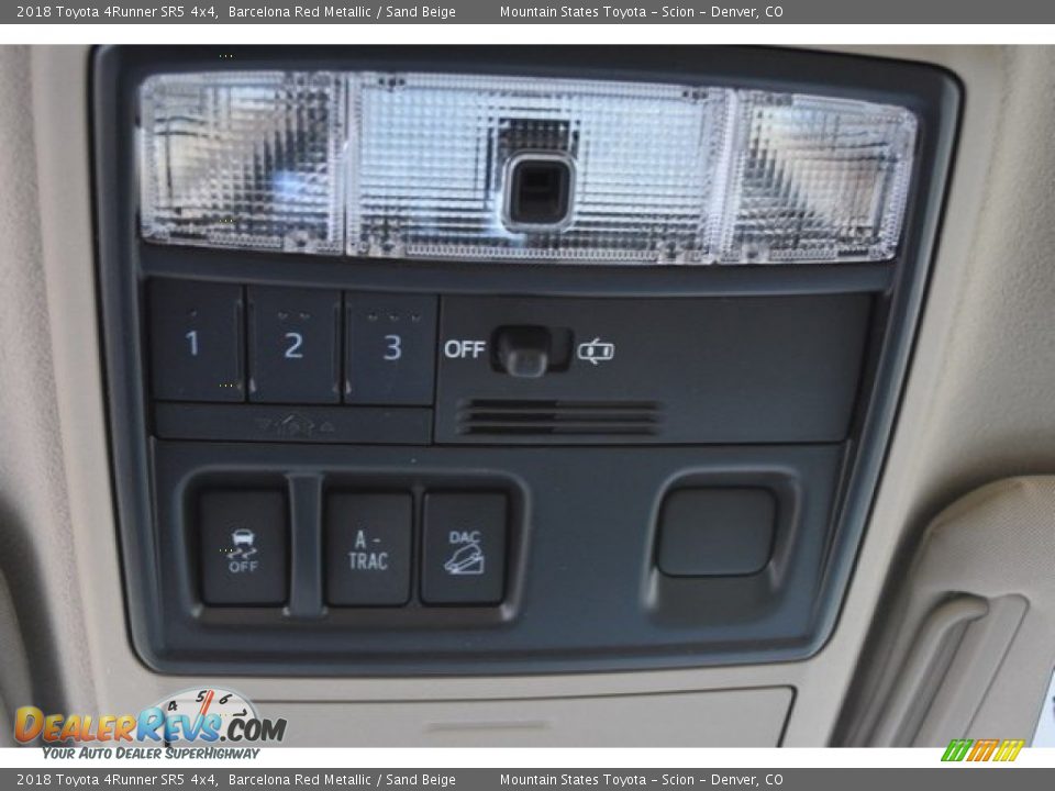 2018 Toyota 4Runner SR5 4x4 Barcelona Red Metallic / Sand Beige Photo #9