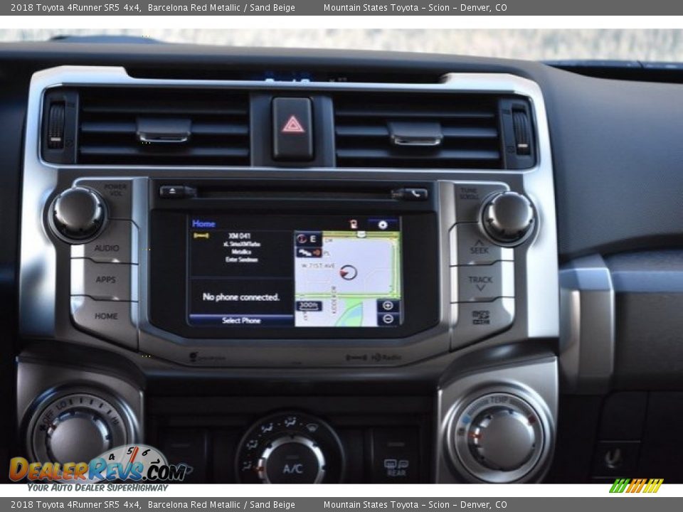 2018 Toyota 4Runner SR5 4x4 Barcelona Red Metallic / Sand Beige Photo #10