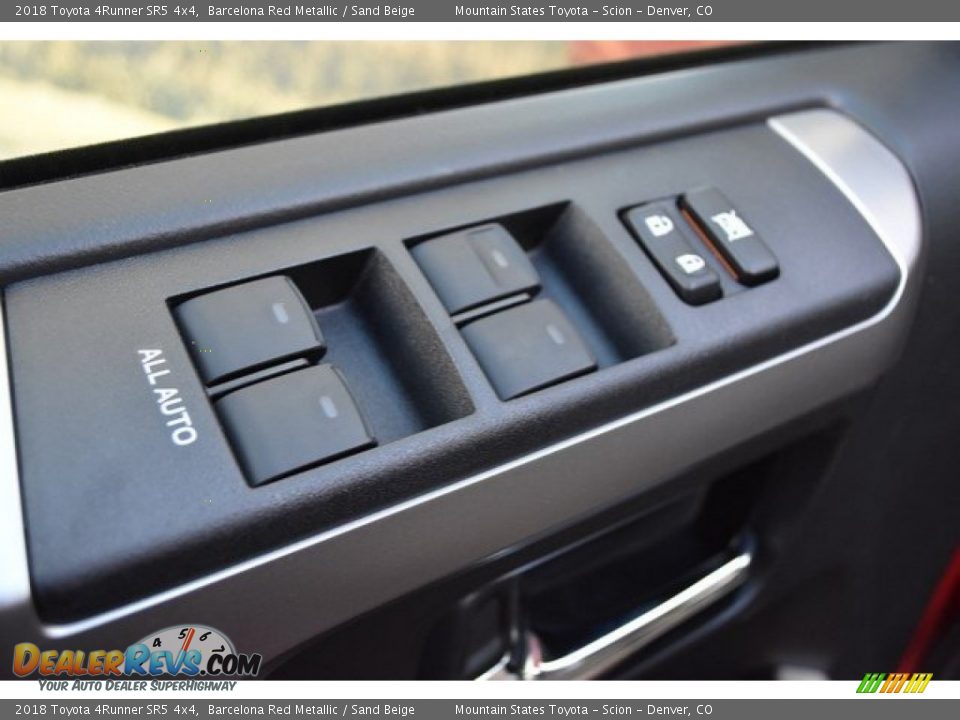 2018 Toyota 4Runner SR5 4x4 Barcelona Red Metallic / Sand Beige Photo #24