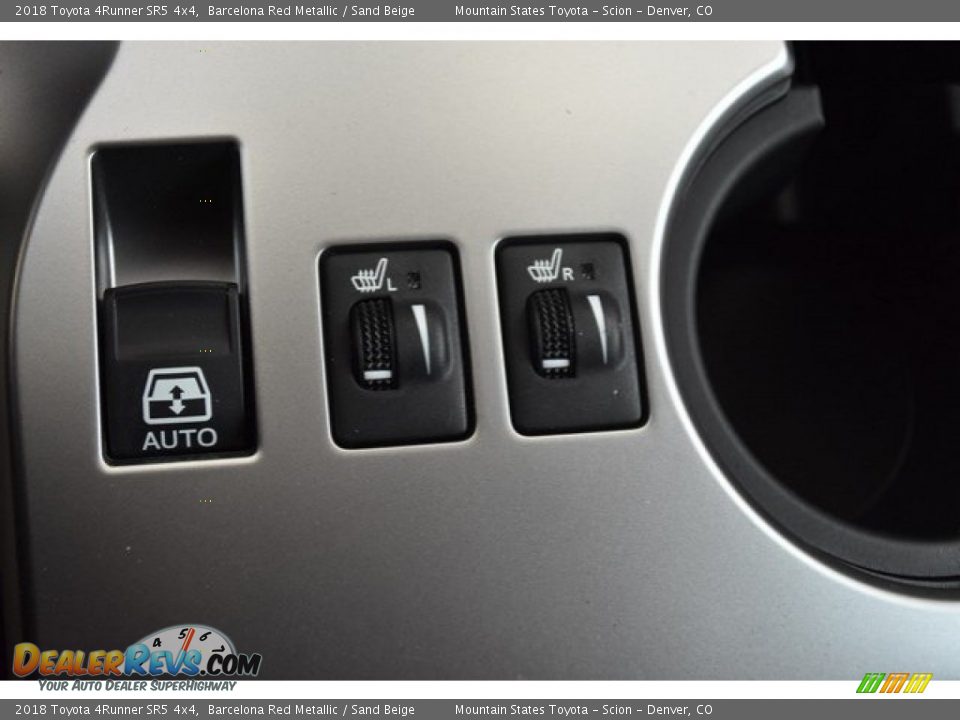 2018 Toyota 4Runner SR5 4x4 Barcelona Red Metallic / Sand Beige Photo #29