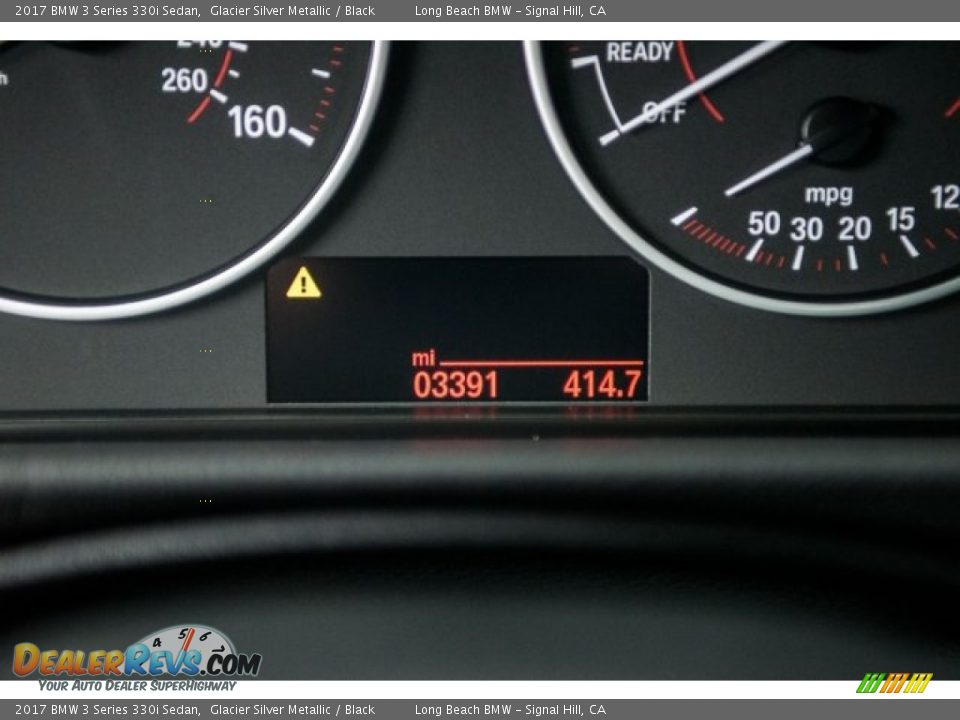 2017 BMW 3 Series 330i Sedan Glacier Silver Metallic / Black Photo #29