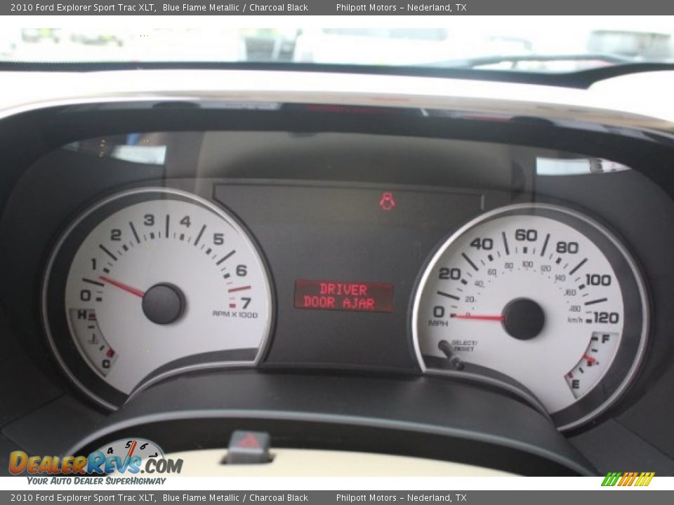 2010 Ford Explorer Sport Trac XLT Blue Flame Metallic / Charcoal Black Photo #18