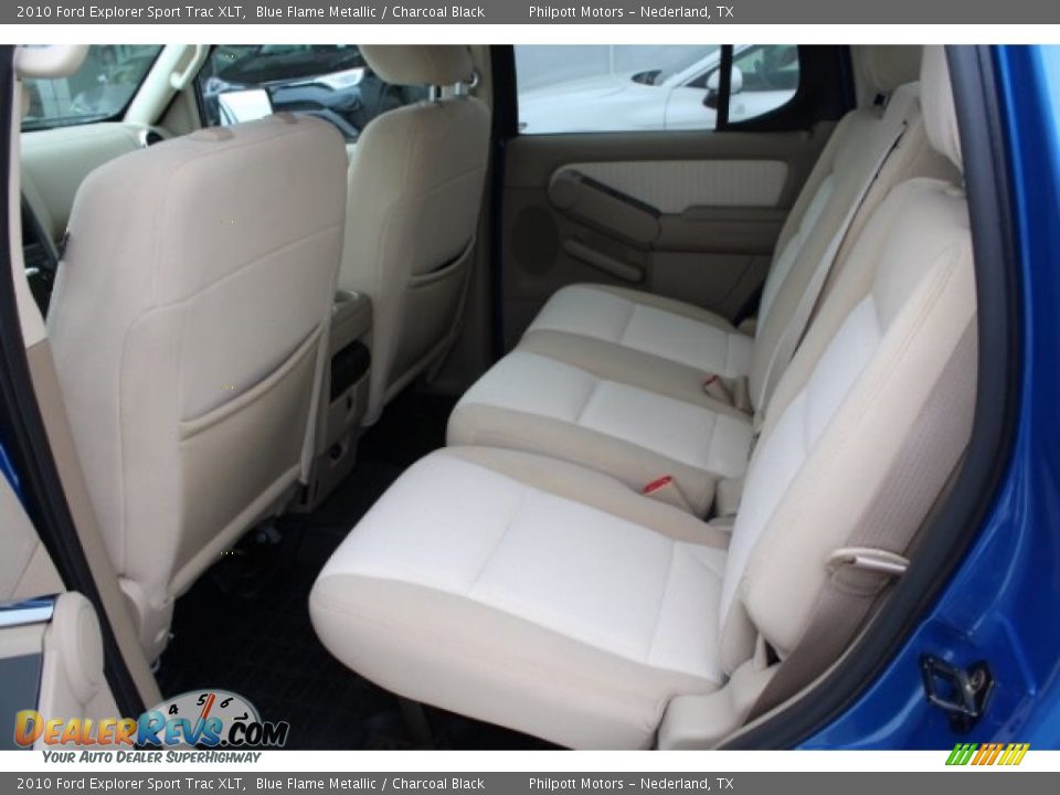 2010 Ford Explorer Sport Trac XLT Blue Flame Metallic / Charcoal Black Photo #22