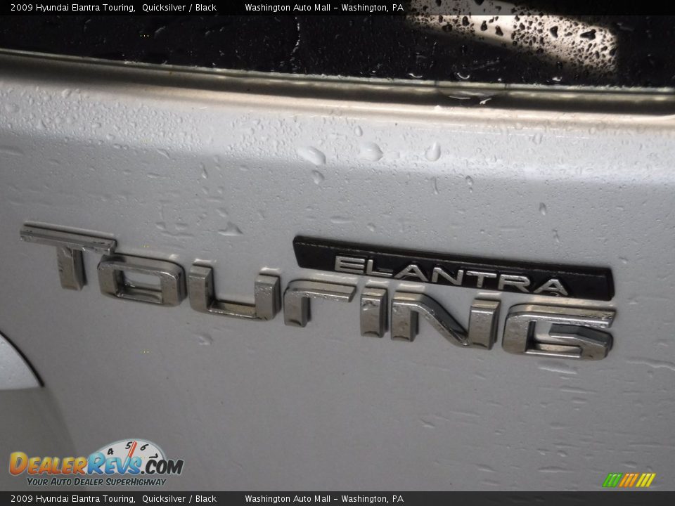 2009 Hyundai Elantra Touring Quicksilver / Black Photo #8