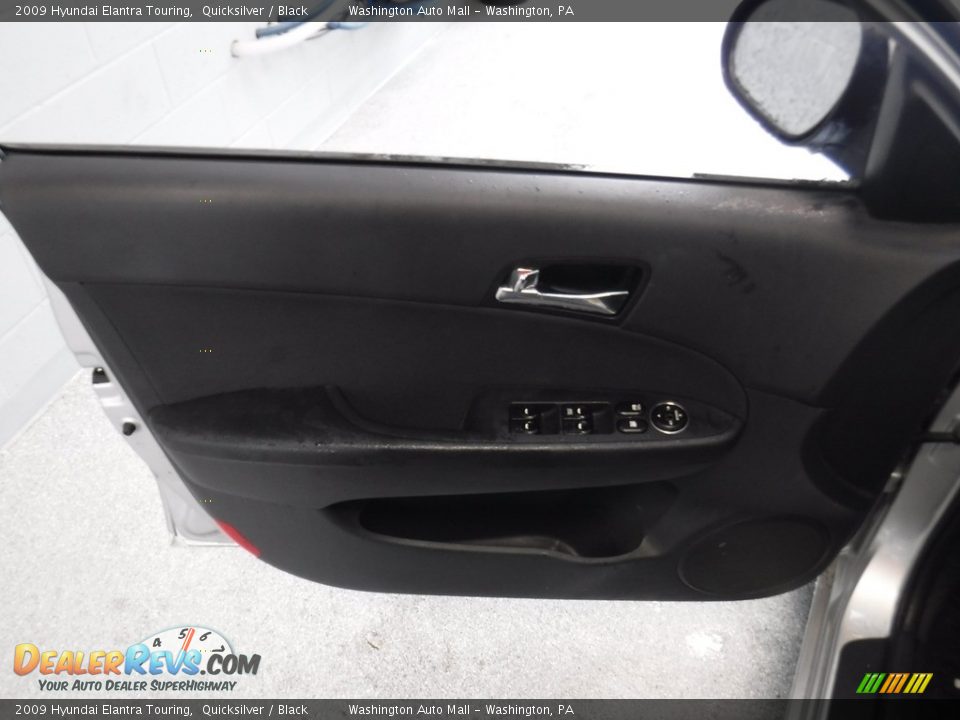 2009 Hyundai Elantra Touring Quicksilver / Black Photo #11
