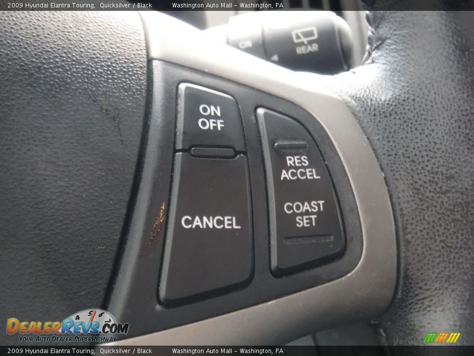 2009 Hyundai Elantra Touring Quicksilver / Black Photo #15