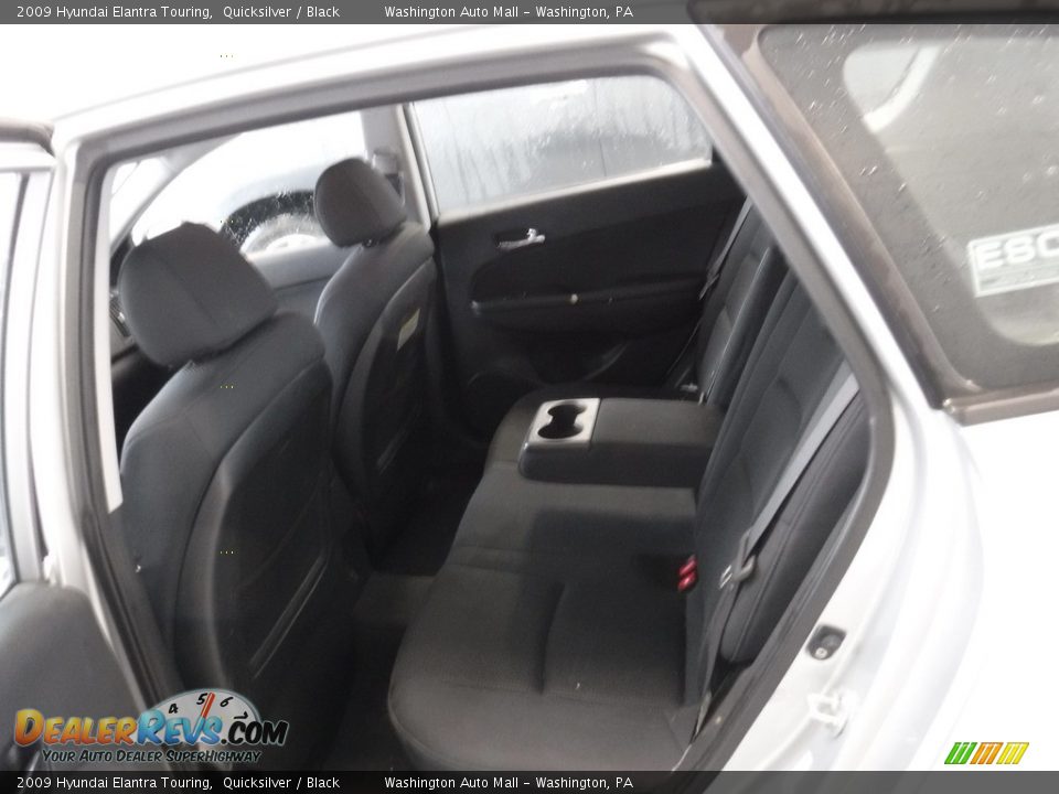 2009 Hyundai Elantra Touring Quicksilver / Black Photo #17