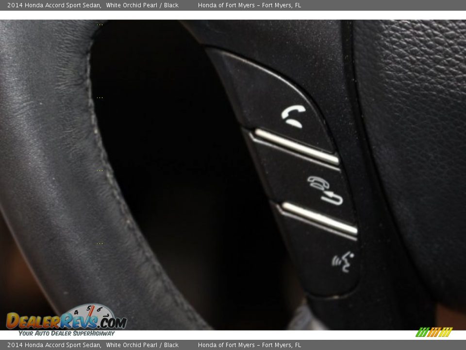 2014 Honda Accord Sport Sedan White Orchid Pearl / Black Photo #21