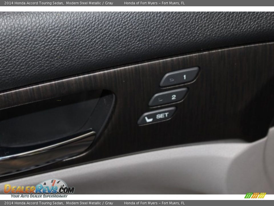 2014 Honda Accord Touring Sedan Modern Steel Metallic / Gray Photo #15