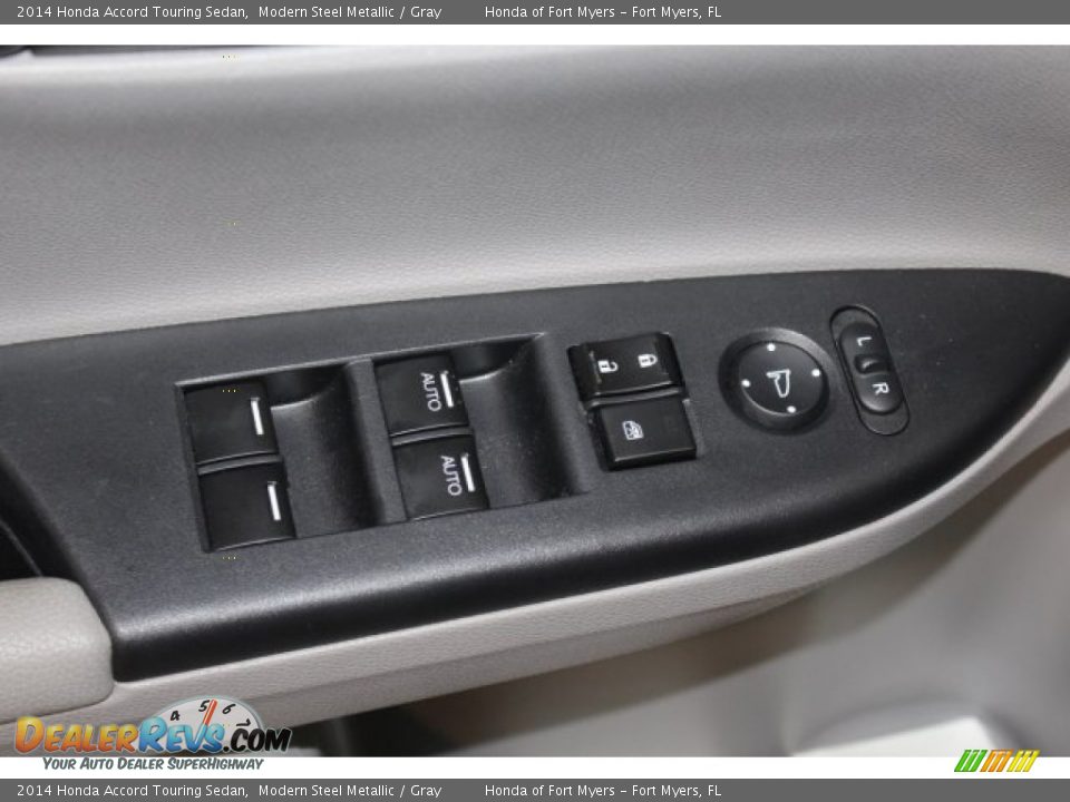 2014 Honda Accord Touring Sedan Modern Steel Metallic / Gray Photo #16