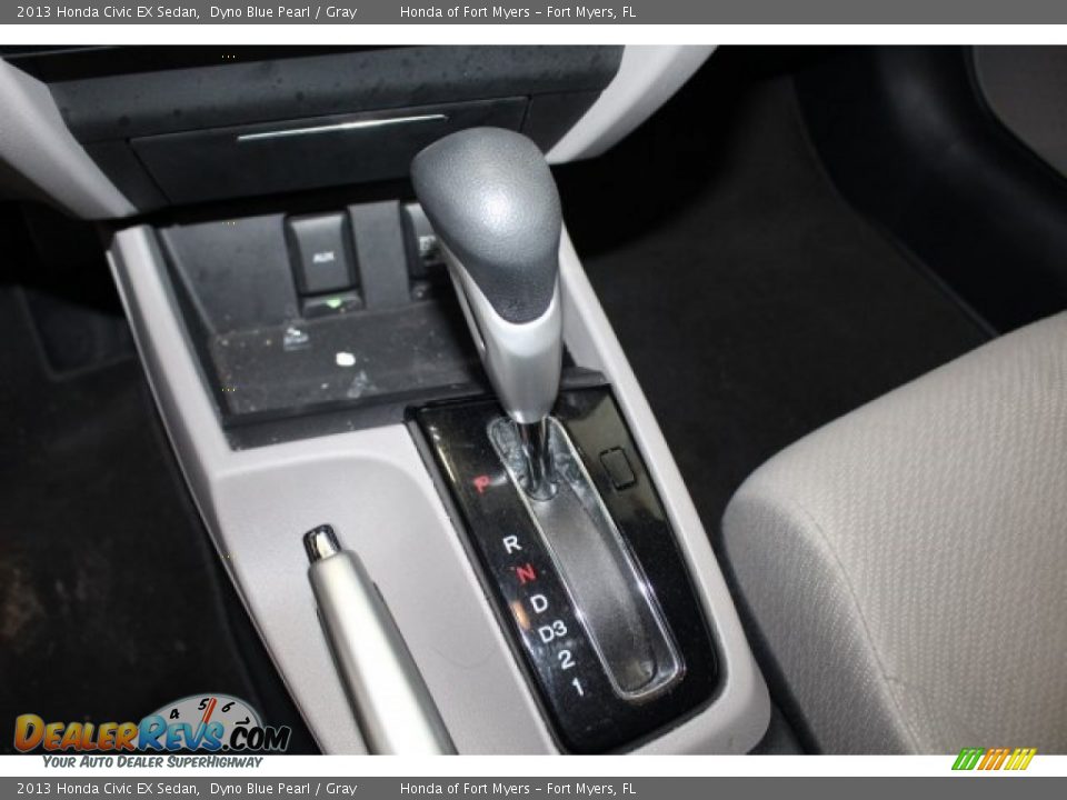 2013 Honda Civic EX Sedan Dyno Blue Pearl / Gray Photo #28