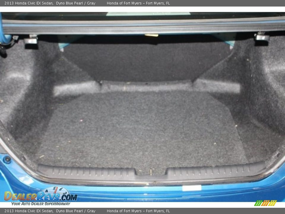 2013 Honda Civic EX Sedan Dyno Blue Pearl / Gray Photo #33