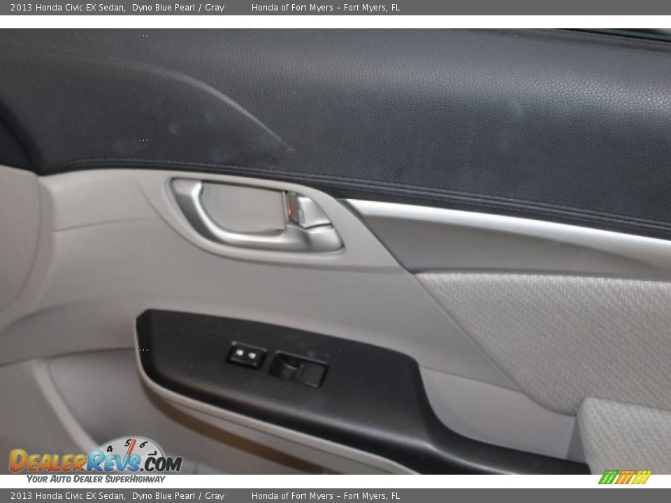 2013 Honda Civic EX Sedan Dyno Blue Pearl / Gray Photo #36