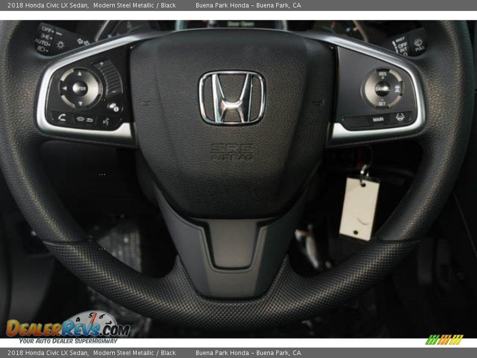 2018 Honda Civic LX Sedan Steering Wheel Photo #20