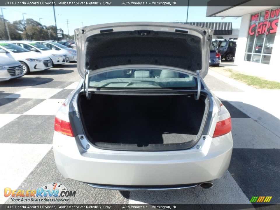 2014 Honda Accord LX Sedan Alabaster Silver Metallic / Gray Photo #5