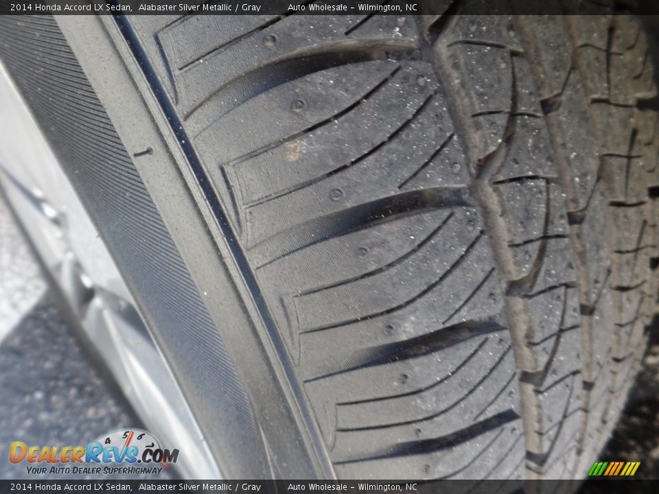2014 Honda Accord LX Sedan Alabaster Silver Metallic / Gray Photo #8