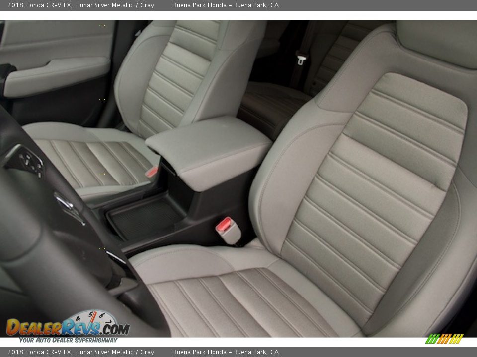 2018 Honda CR-V EX Lunar Silver Metallic / Gray Photo #9