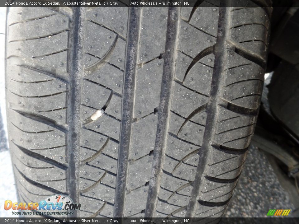 2014 Honda Accord LX Sedan Alabaster Silver Metallic / Gray Photo #10
