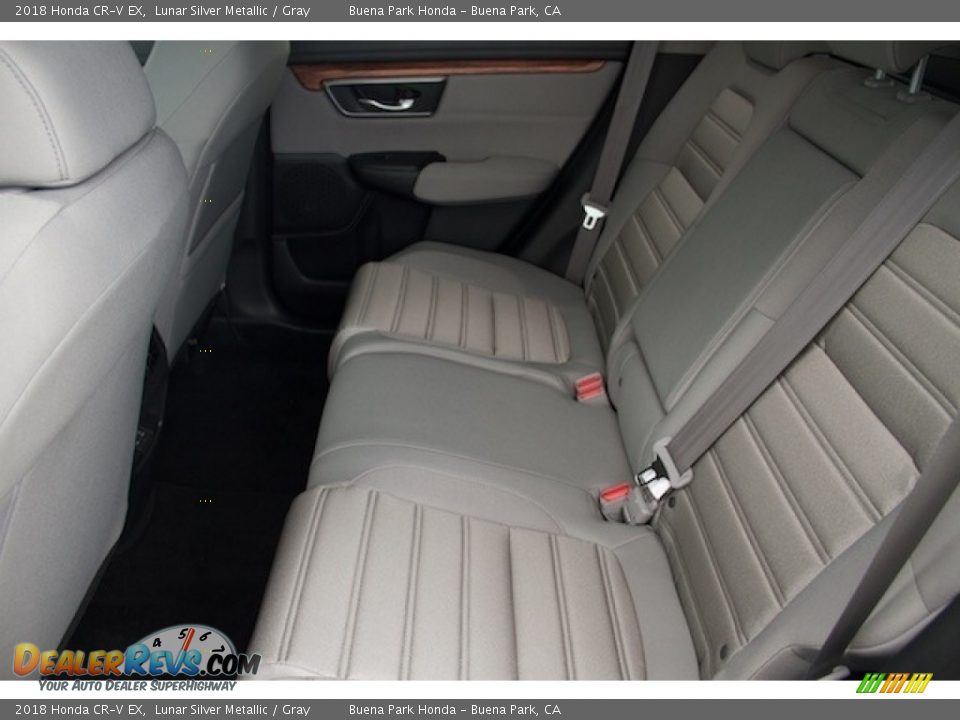 2018 Honda CR-V EX Lunar Silver Metallic / Gray Photo #10