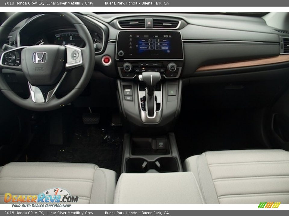 2018 Honda CR-V EX Lunar Silver Metallic / Gray Photo #11