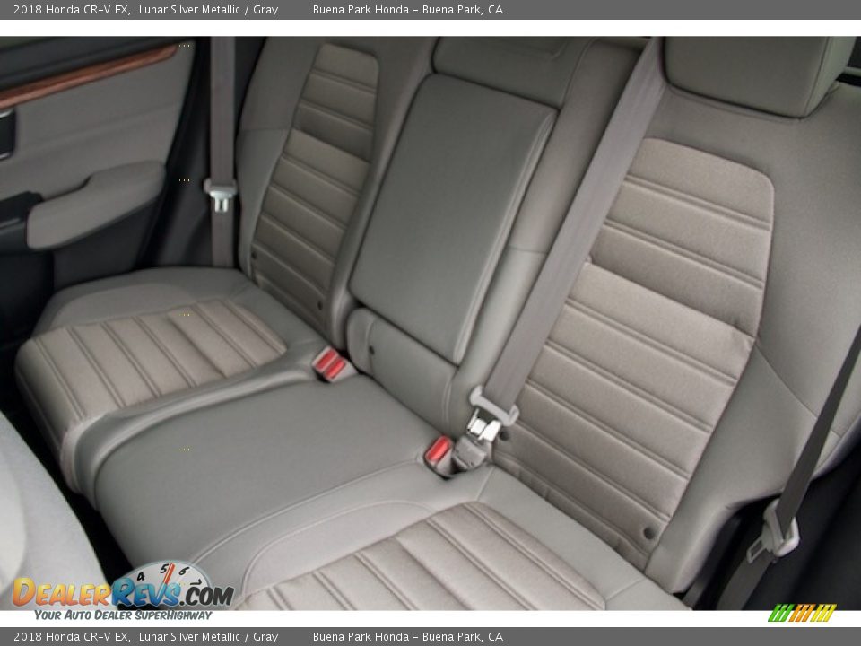 2018 Honda CR-V EX Lunar Silver Metallic / Gray Photo #13
