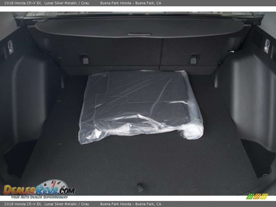 2018 Honda CR-V EX Lunar Silver Metallic / Gray Photo #14