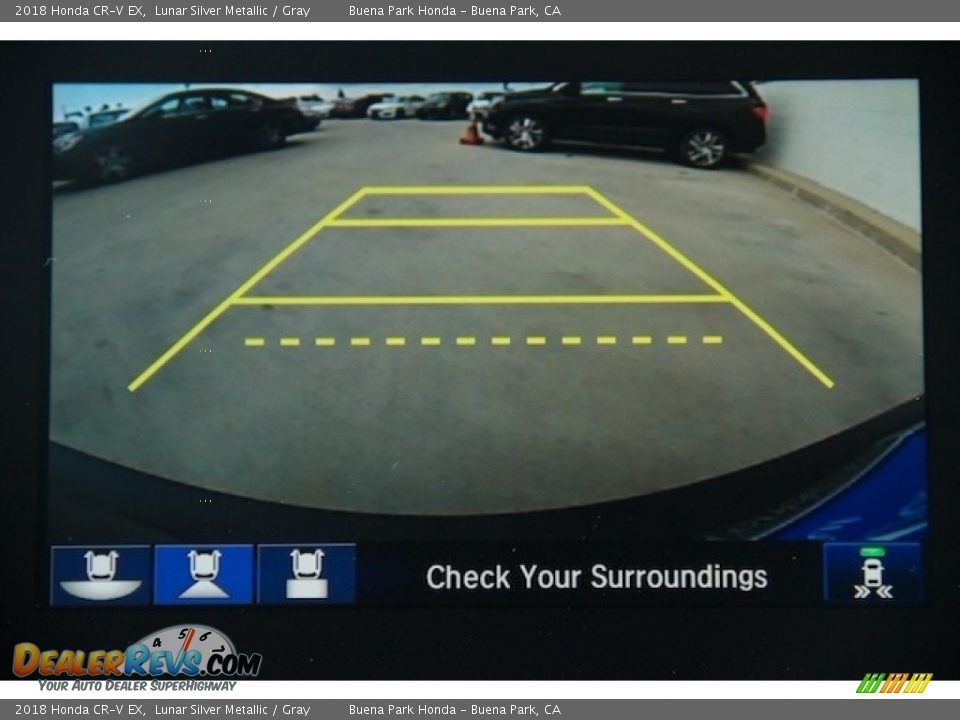 2018 Honda CR-V EX Lunar Silver Metallic / Gray Photo #17