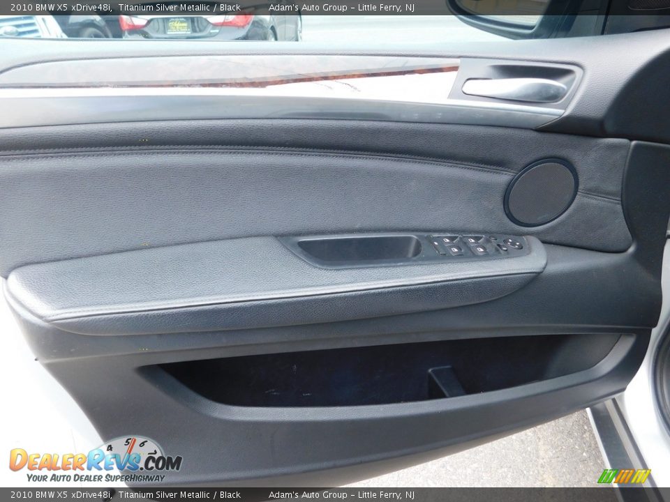 2010 BMW X5 xDrive48i Titanium Silver Metallic / Black Photo #9