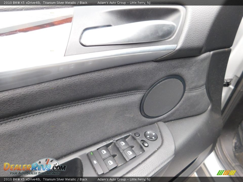 2010 BMW X5 xDrive48i Titanium Silver Metallic / Black Photo #10
