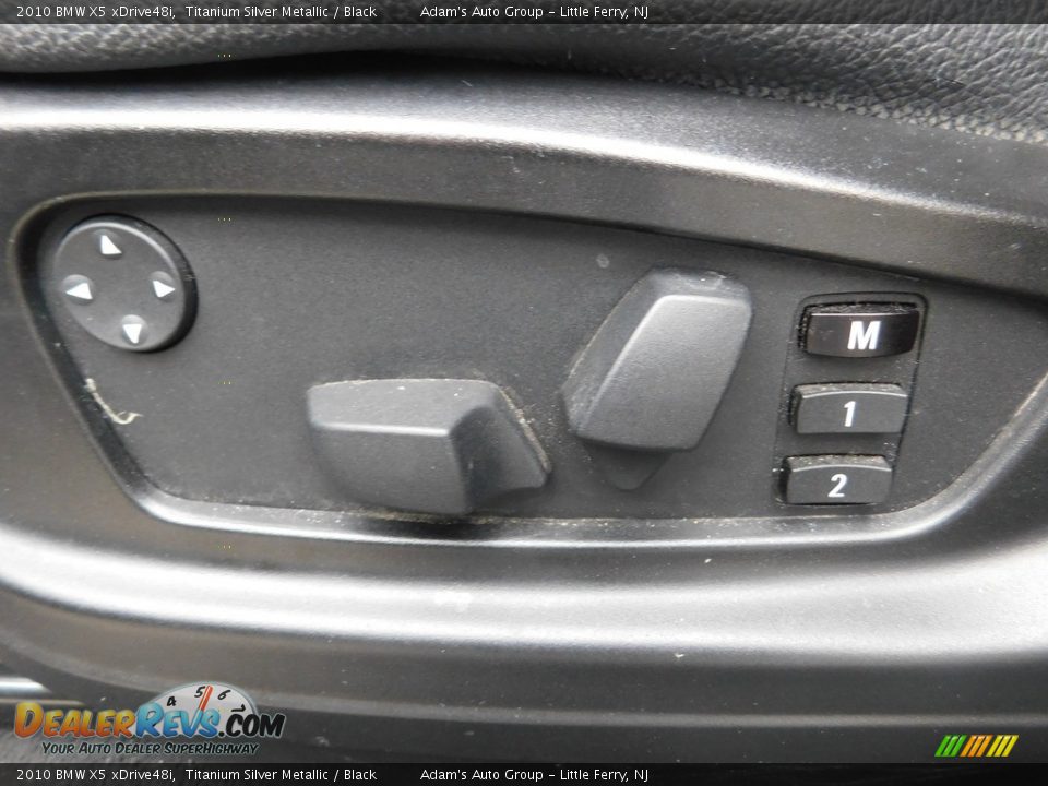 2010 BMW X5 xDrive48i Titanium Silver Metallic / Black Photo #13