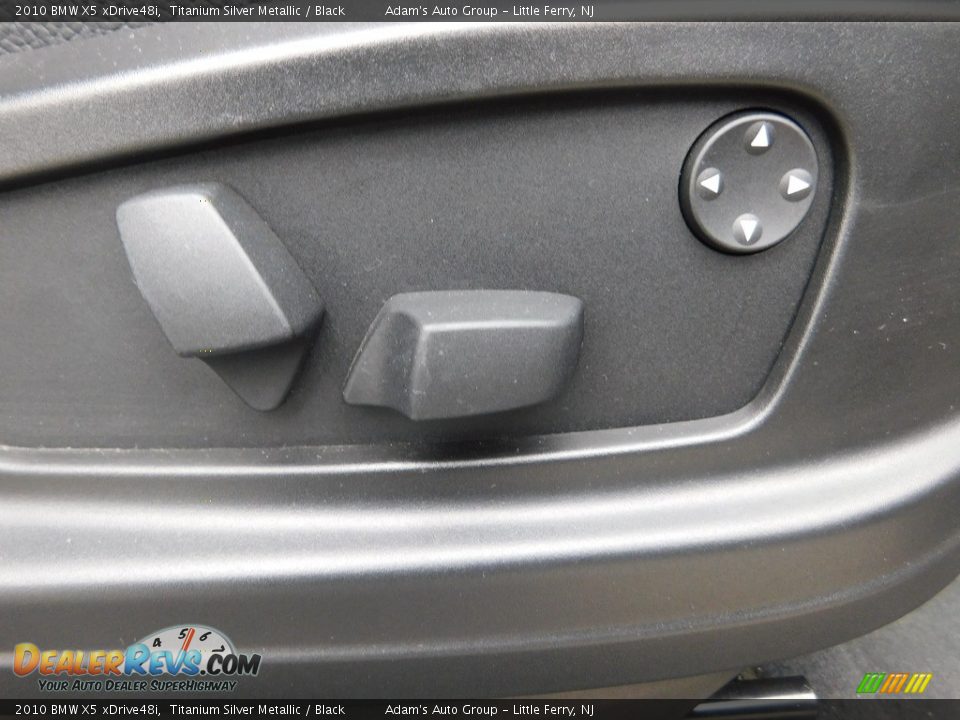 2010 BMW X5 xDrive48i Titanium Silver Metallic / Black Photo #17
