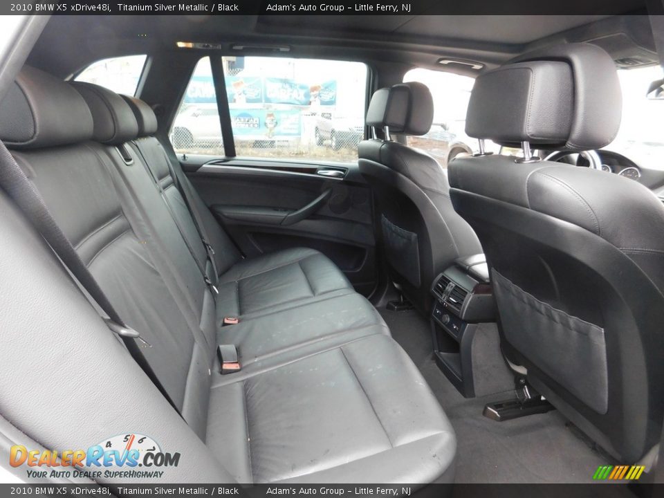 2010 BMW X5 xDrive48i Titanium Silver Metallic / Black Photo #19