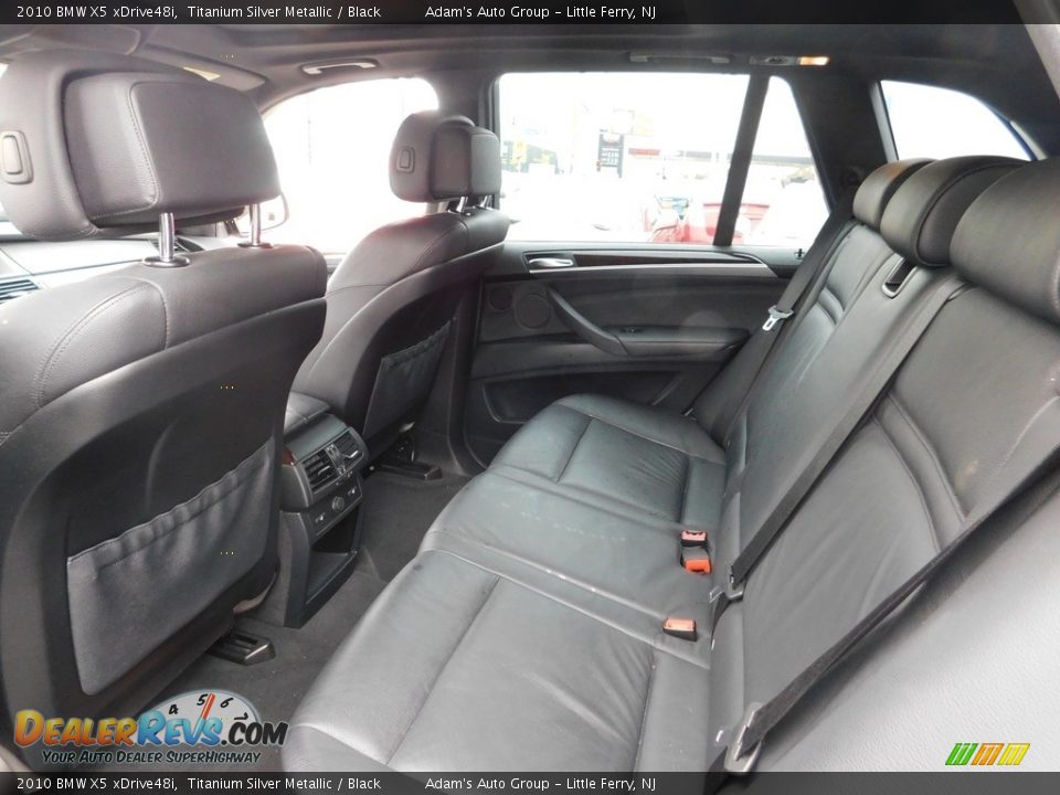 2010 BMW X5 xDrive48i Titanium Silver Metallic / Black Photo #21