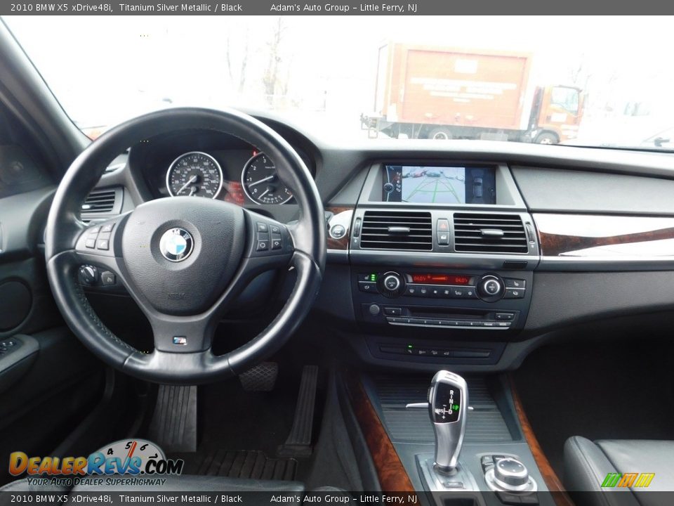 2010 BMW X5 xDrive48i Titanium Silver Metallic / Black Photo #26