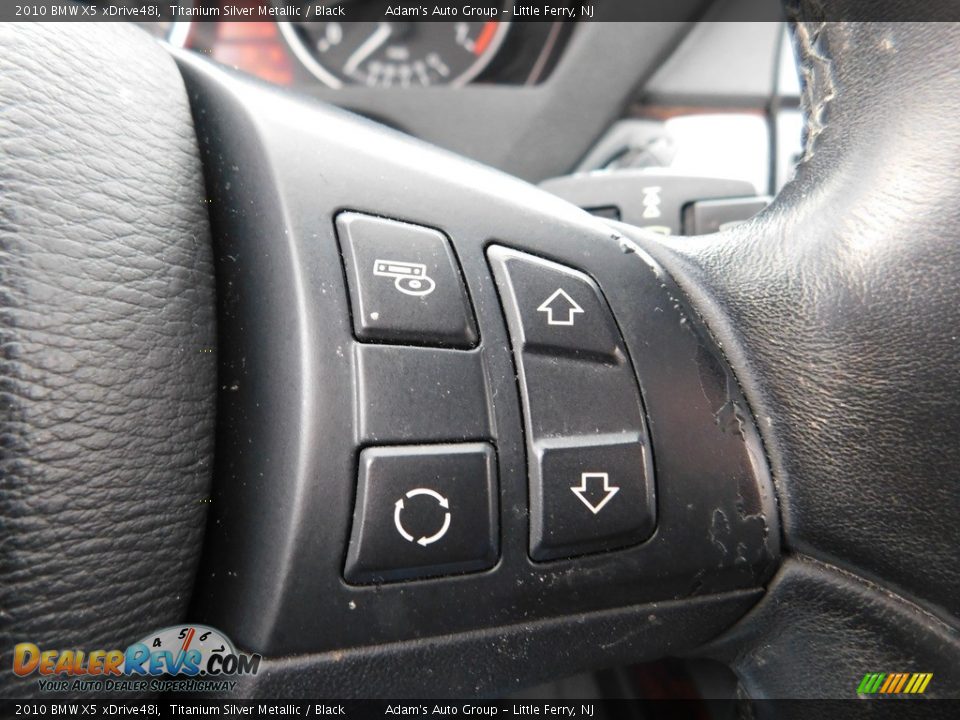 2010 BMW X5 xDrive48i Titanium Silver Metallic / Black Photo #29