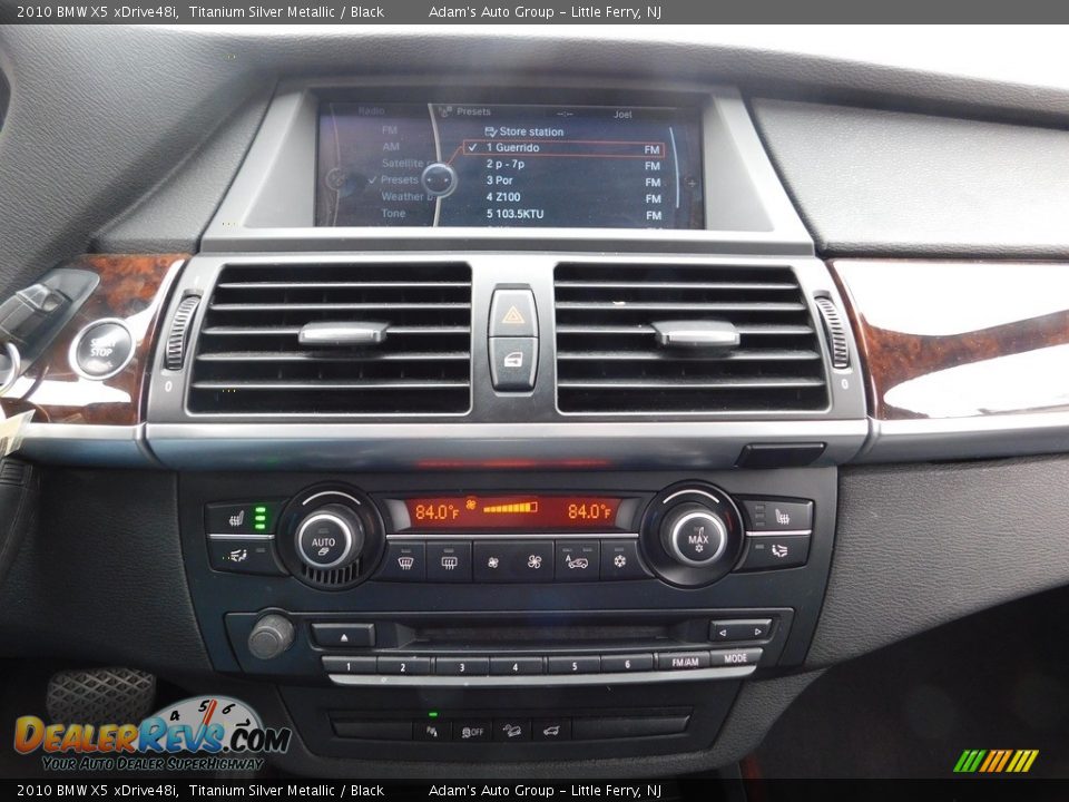 2010 BMW X5 xDrive48i Titanium Silver Metallic / Black Photo #32