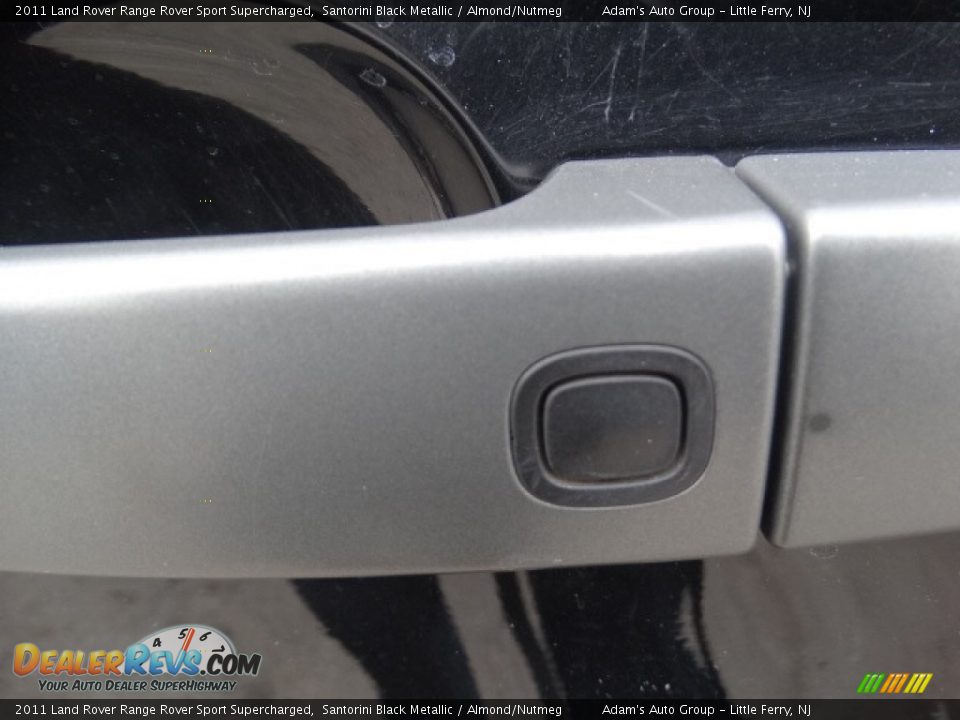 2011 Land Rover Range Rover Sport Supercharged Santorini Black Metallic / Almond/Nutmeg Photo #36