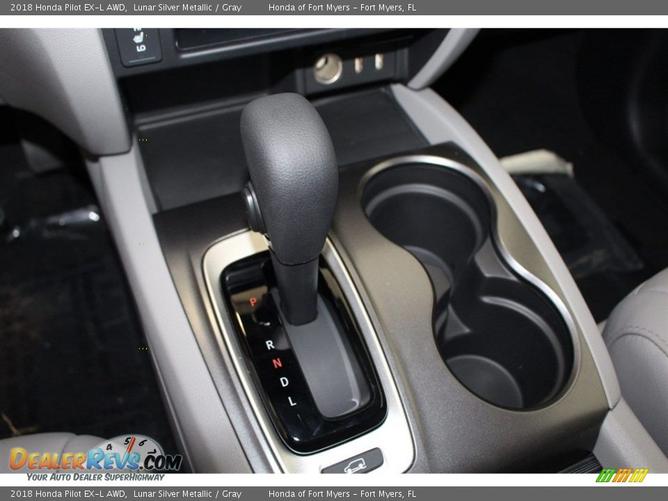 2018 Honda Pilot EX-L AWD Lunar Silver Metallic / Gray Photo #29