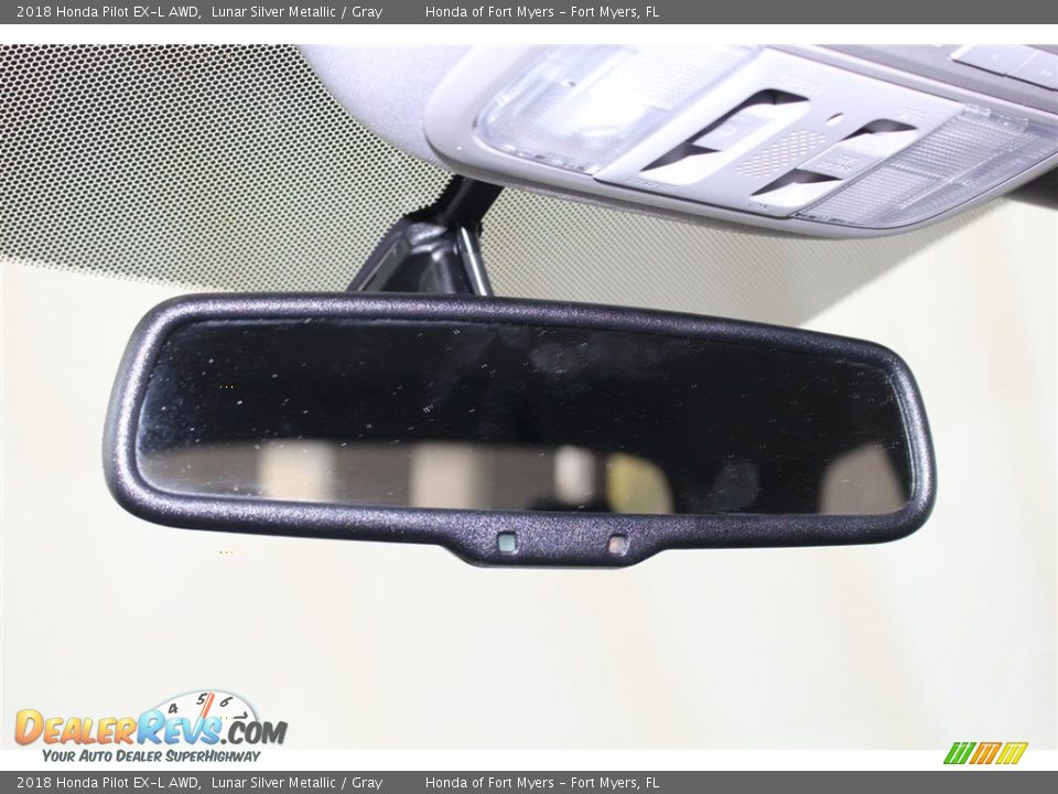 2018 Honda Pilot EX-L AWD Lunar Silver Metallic / Gray Photo #32