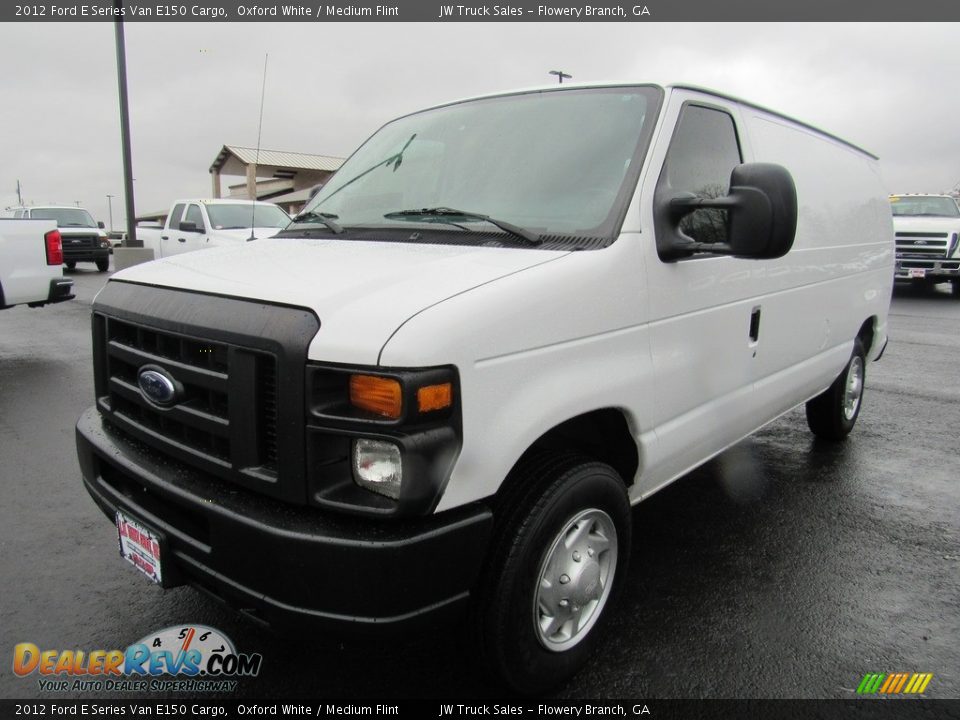 2012 Ford E Series Van E150 Cargo Oxford White / Medium Flint Photo #1