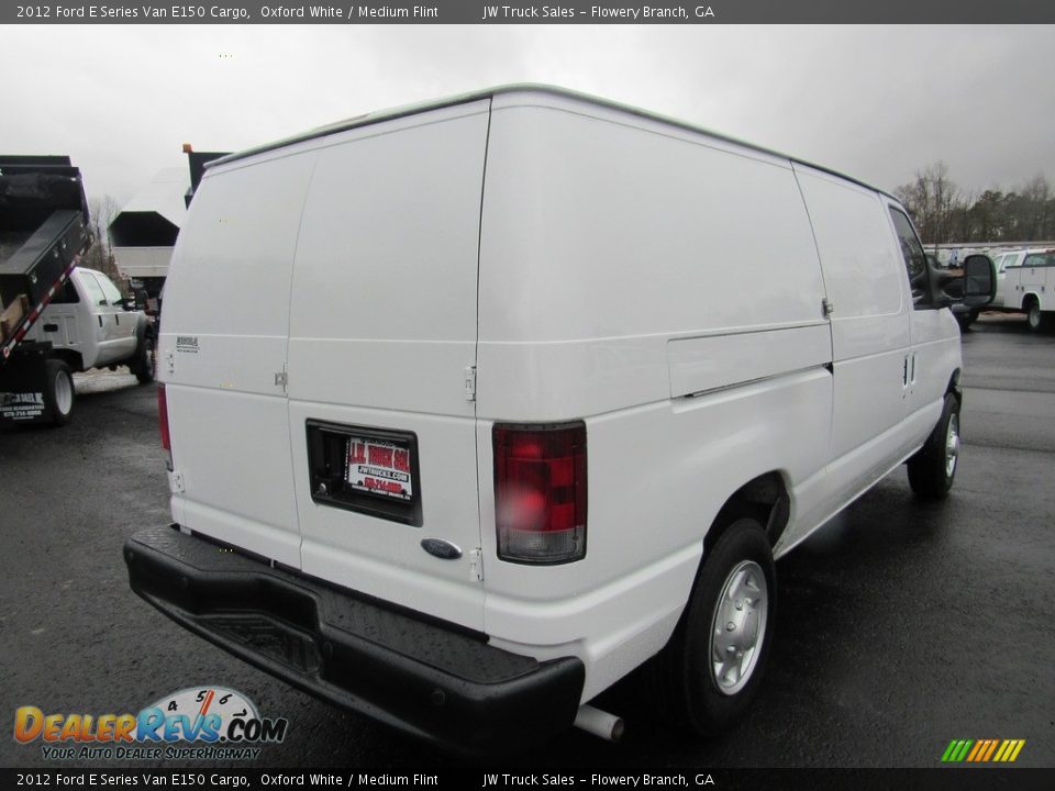 2012 Ford E Series Van E150 Cargo Oxford White / Medium Flint Photo #5