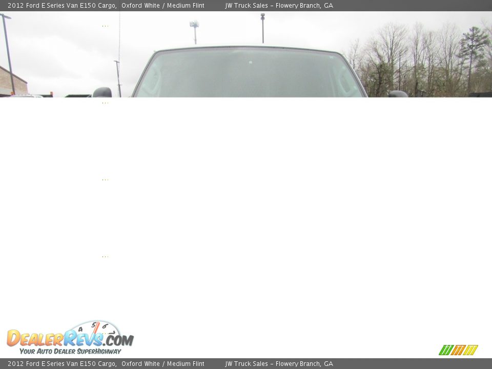 2012 Ford E Series Van E150 Cargo Oxford White / Medium Flint Photo #8