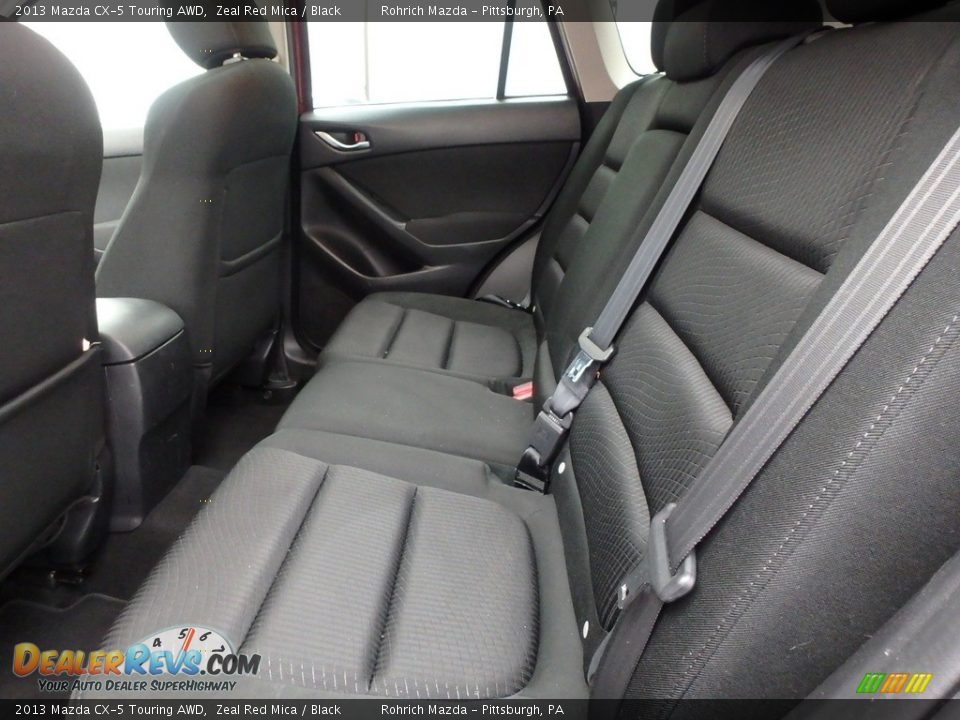 2013 Mazda CX-5 Touring AWD Zeal Red Mica / Black Photo #7