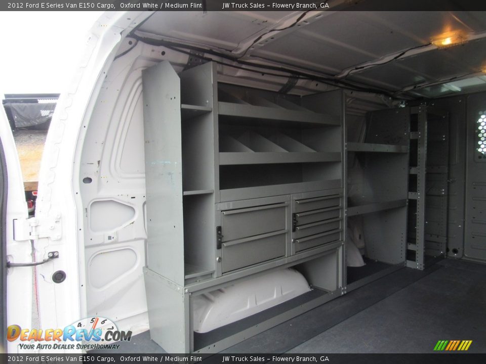 2012 Ford E Series Van E150 Cargo Oxford White / Medium Flint Photo #11