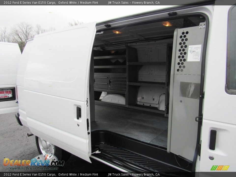 2012 Ford E Series Van E150 Cargo Oxford White / Medium Flint Photo #13