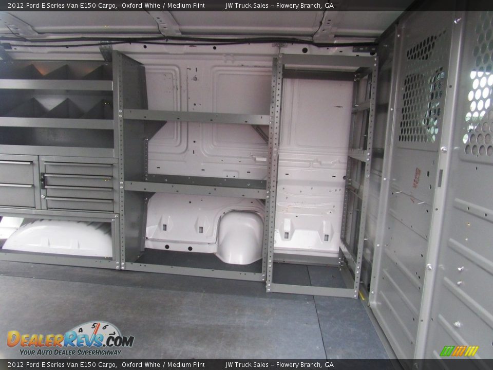 2012 Ford E Series Van E150 Cargo Oxford White / Medium Flint Photo #14