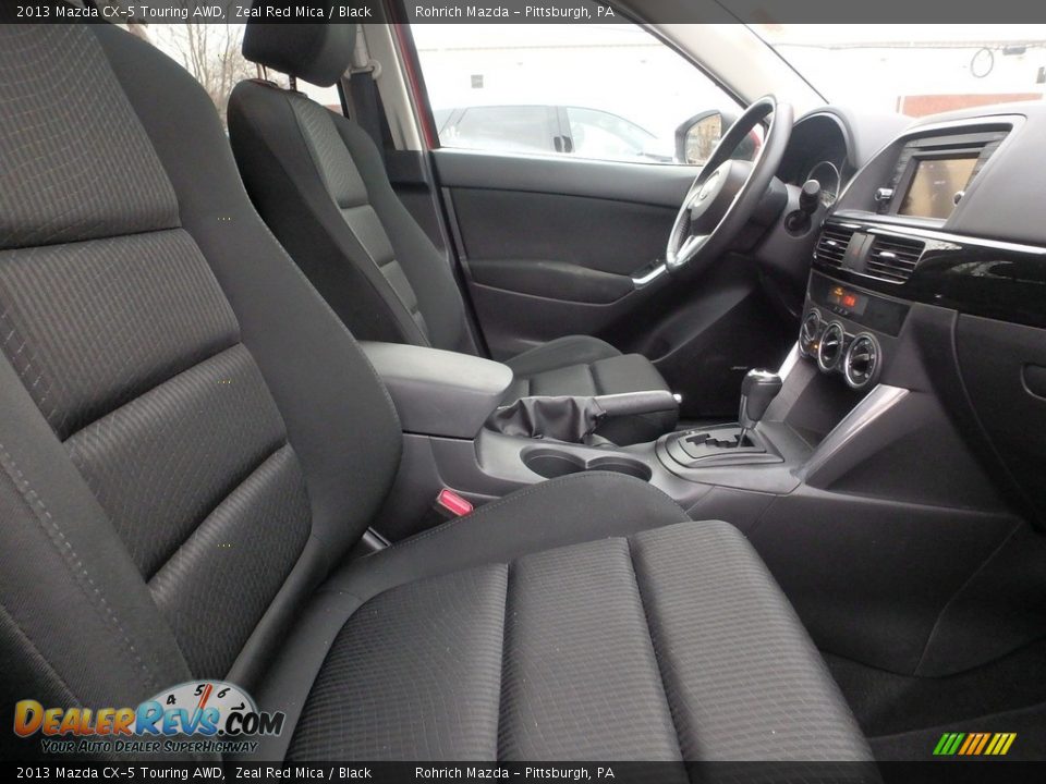 2013 Mazda CX-5 Touring AWD Zeal Red Mica / Black Photo #14