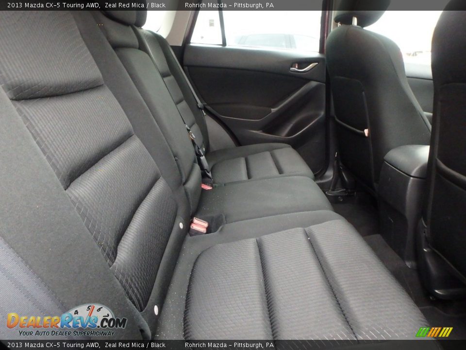 2013 Mazda CX-5 Touring AWD Zeal Red Mica / Black Photo #15