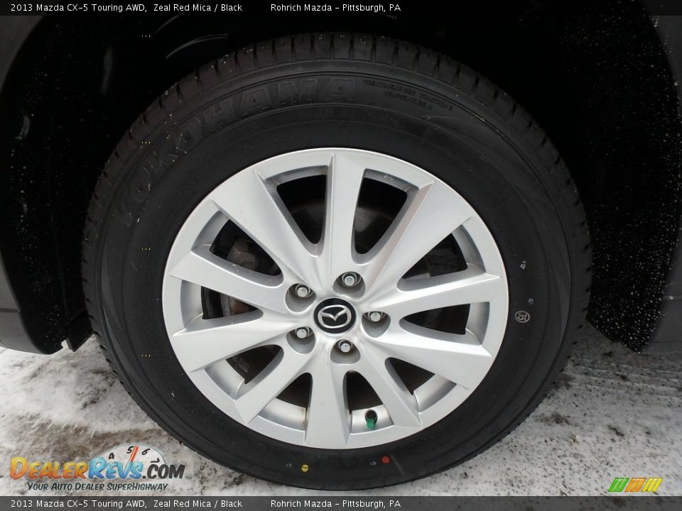 2013 Mazda CX-5 Touring AWD Zeal Red Mica / Black Photo #18